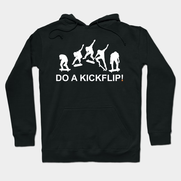 Skateboarding Day Do A Kickflip Vintage Aesthetic Streetwear Hoodie by dewinpal